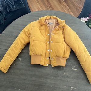 Yellow Puffer Jacket